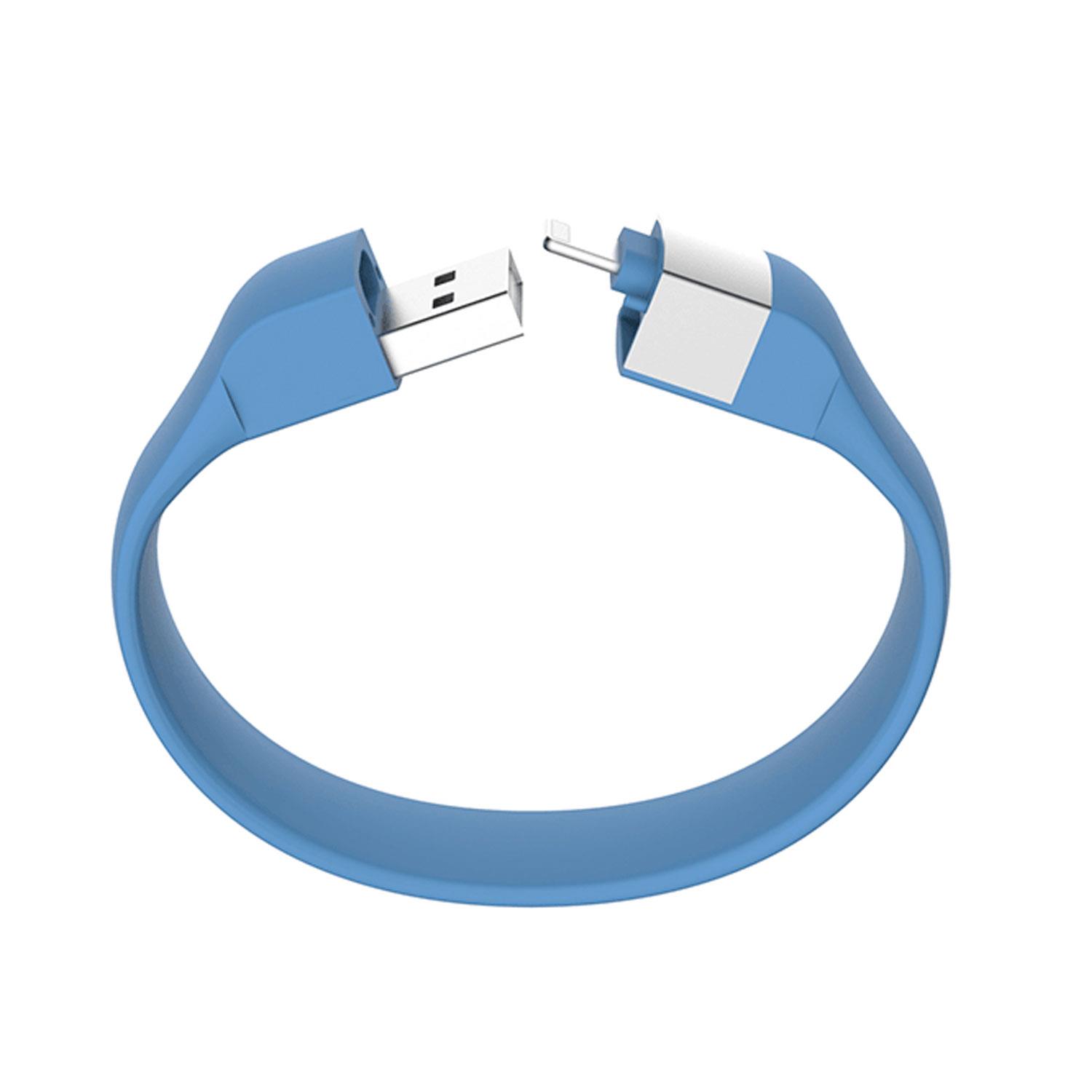 AREA Bracciale Lightning Lumdoo azzurro